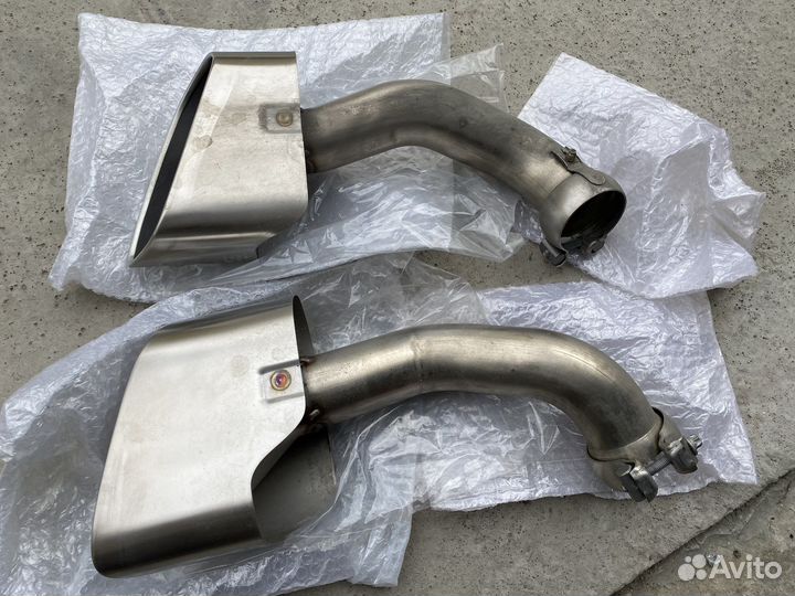 Насадки на глушитель Porsche