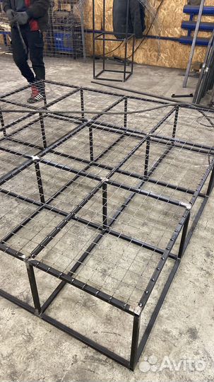 Цех металло конструкций, сварочные работы