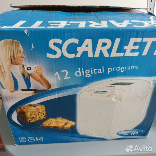 Хлебопечка новая Скарлет
