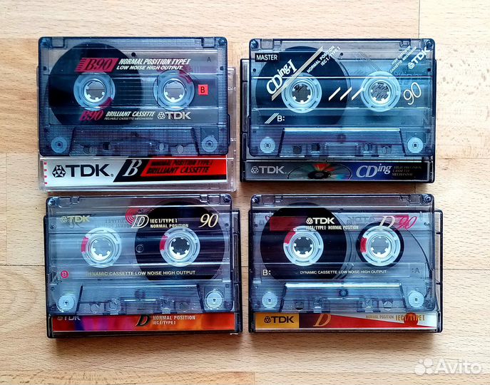 Кассеты TDK Sony Maxell Denon Basf LG SKC