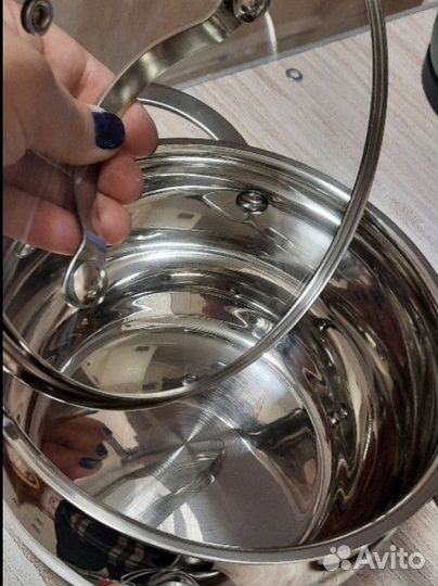 Набор кастрюль новый