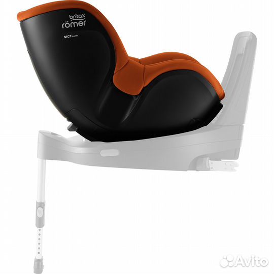 Автокресло 0-18кг Britax Romer Dualfix 5Z Cognac