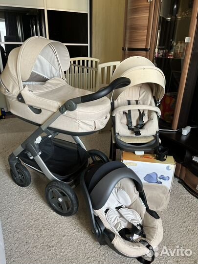 Коляска stokke trailz 3 в 1
