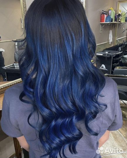 Сложное окрашивание волос air touch shatush