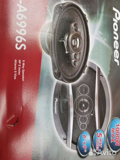 Колонки автомобильные Pioneer a6996s