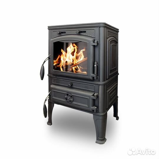 Печь-камин чугунная Gucha lava