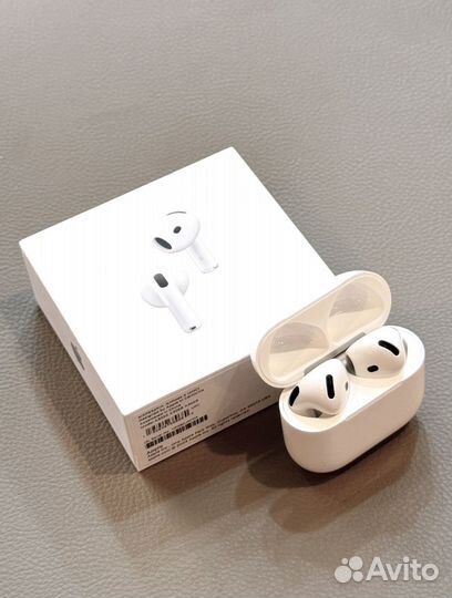 Apple airpods 4 с шумоподавлением(новые оригинал)