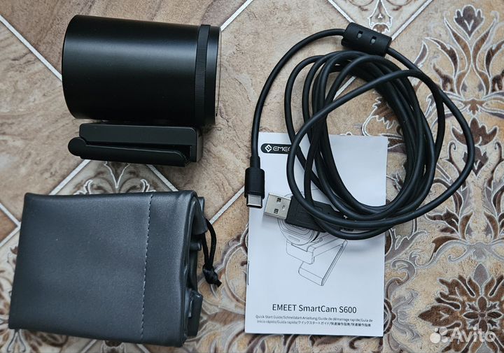 Веб-камера Emeet S600 4K 1080P 60FPS