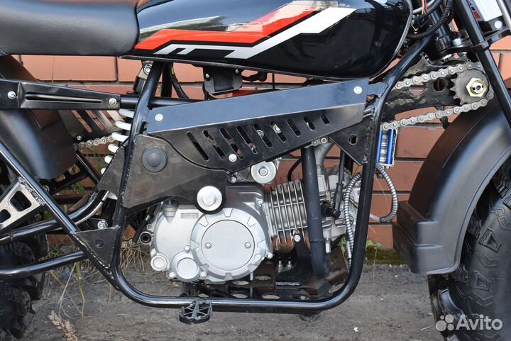 Полноприводный мотоцикл Скаут 5 с задней передачей