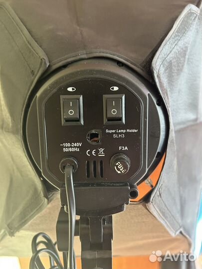 Софтбокс на 4 лампы