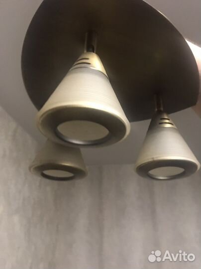 Светильник потолочный подвесной бу