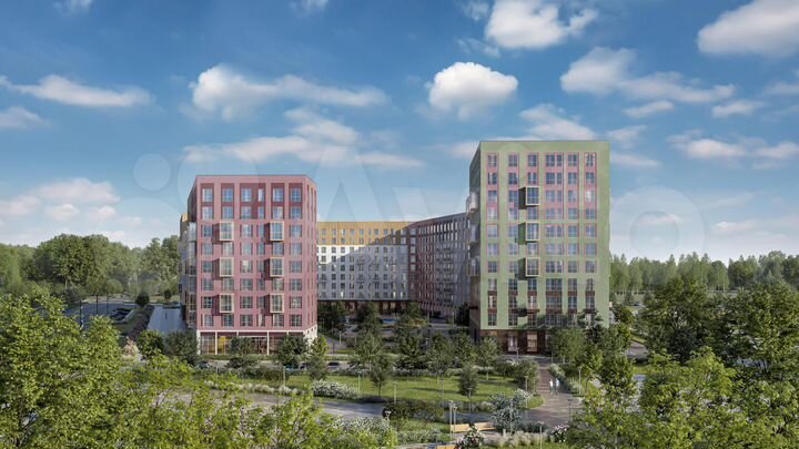 Квартира-студия, 25,2 м², 6/9 эт.