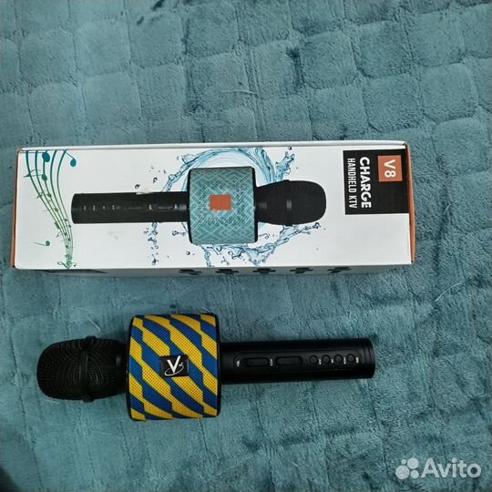 Беспроводной караоке микрофон Charge V8