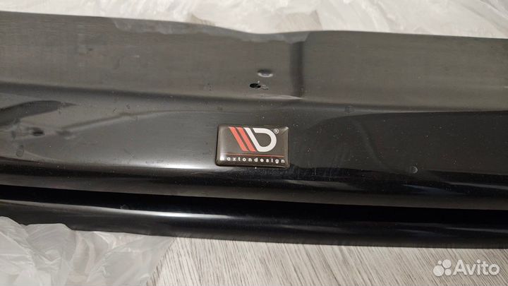 Сплиттер передний Maxton BMW X4 M-Pack