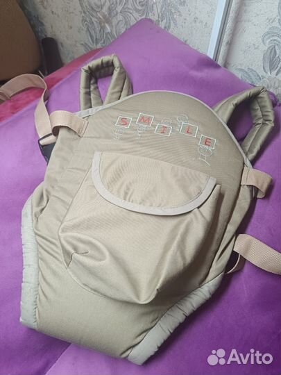 Рюкзак переноска кенгуру для новорожденных