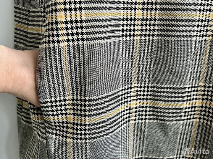 Платье женское zara l в клетку