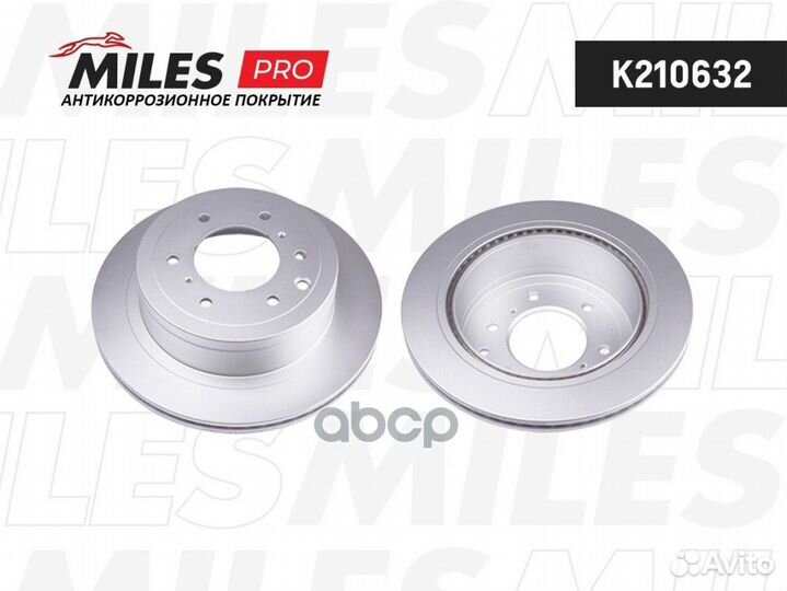 Диск тормозной задний вентилируемый mitsubishi