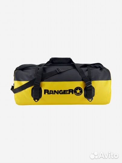 Гермосумка с клапаном Ranger 100 л. (желтый/черный