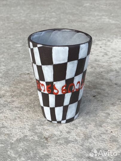 Стакан ручной работы