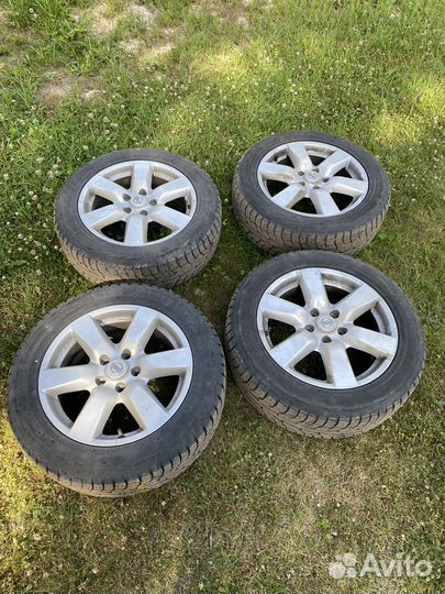 Колеса зимние в сборе на nissan x-trail t31