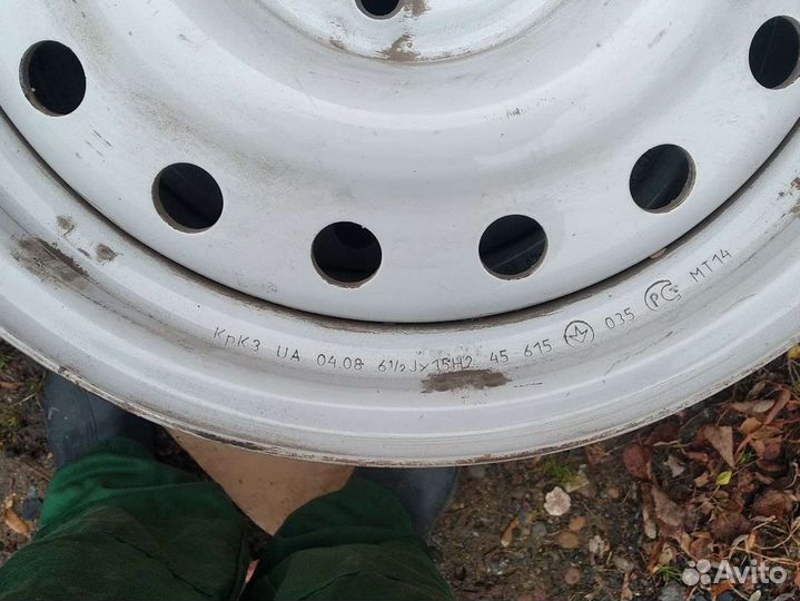 Диски штампованные r15 5x108