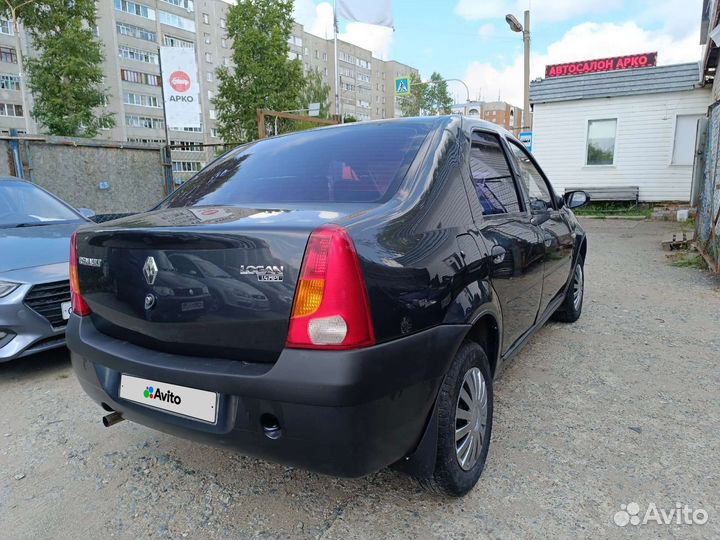 Renault Logan 1.4 МТ, 2007, 178 123 км