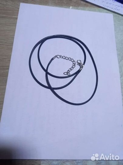 Шнурок для бижутерии, шнур для кулонов