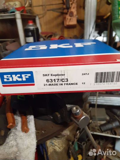 Подшипник skf explorer 6317/c3