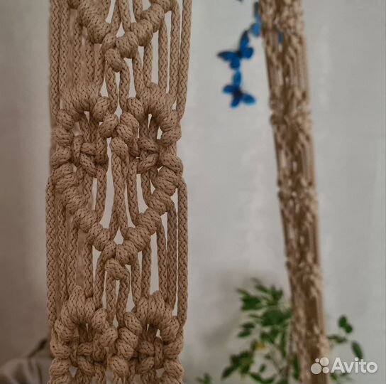 Кресло-гамак ручной работы для веранды/дома/сада