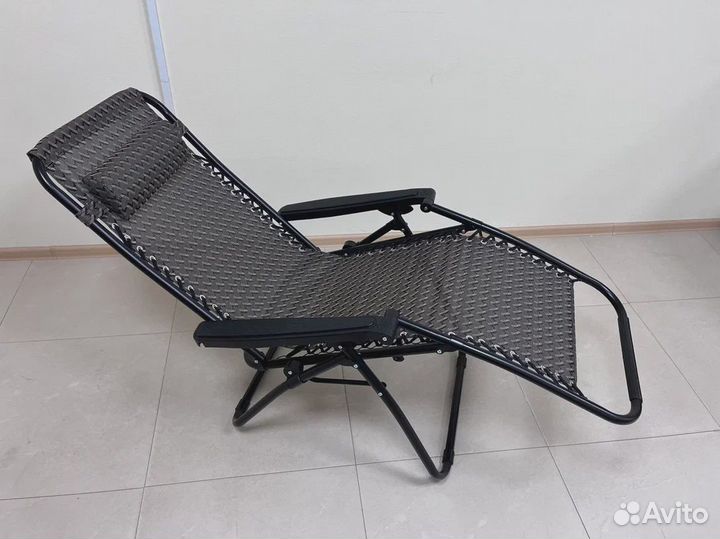 Шезлонг- лежак для дачи раскладной