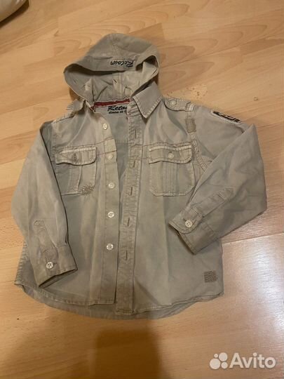 Рубашка -куртка 104-110