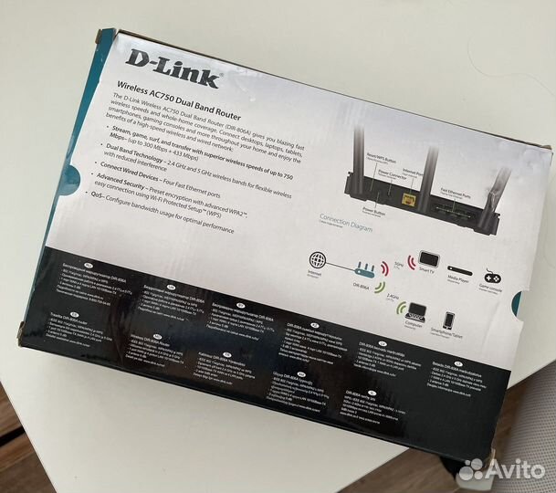 Wifi роутер wireless ac750