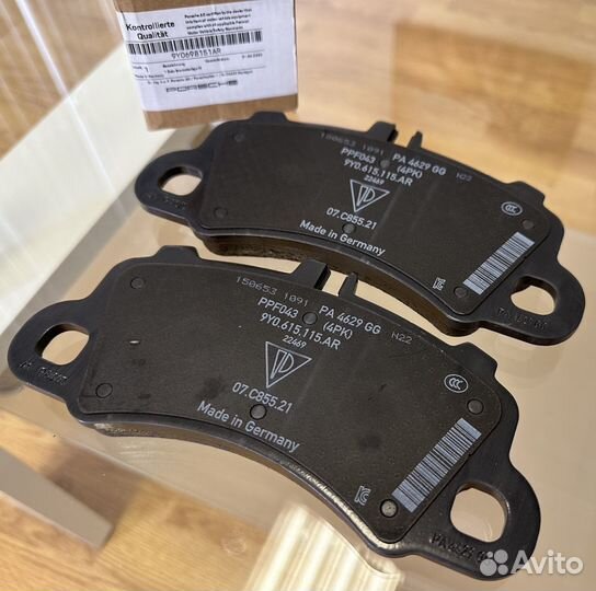 Колодки передние Porsche Cayenne E3, 9Y0698151AR