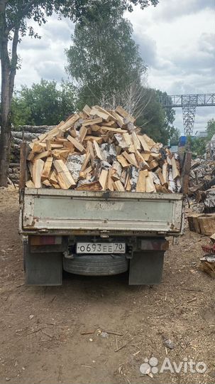 Дрова березовые колотые