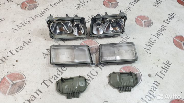 Фары до рестайл на Mercedes-Benz W124