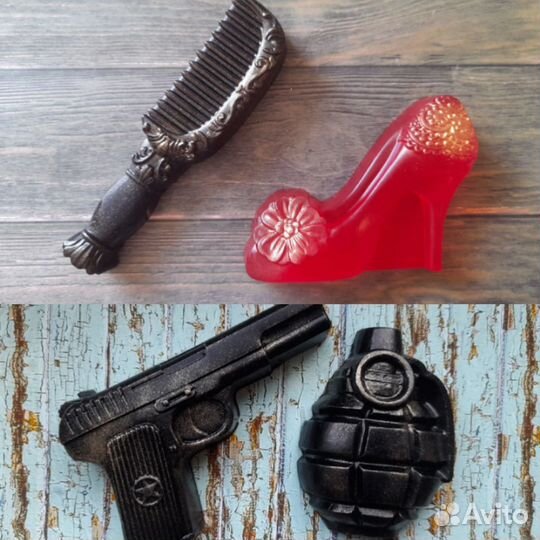 Мыло ручной работы в подарочной коробке