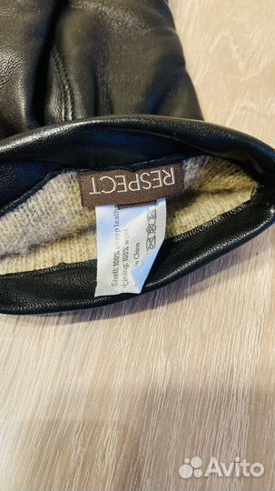 Мужские кожаные перчатки