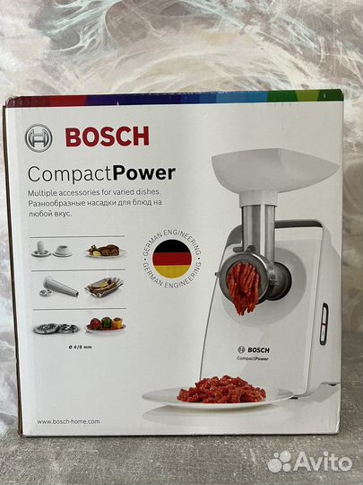 Мясорубка bosch CompactPower