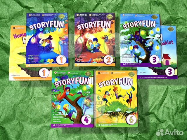 Storyfun Second edition 1,2,3,4,6 новые