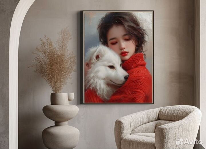 Уникальная картина маслом счастливые моменты Эмоци