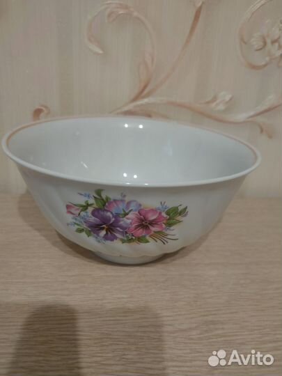 Салатник фарфор СССР