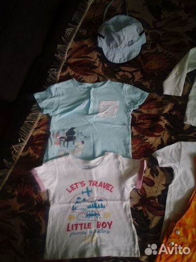Одежда летняя на мальчика р. 86-92
