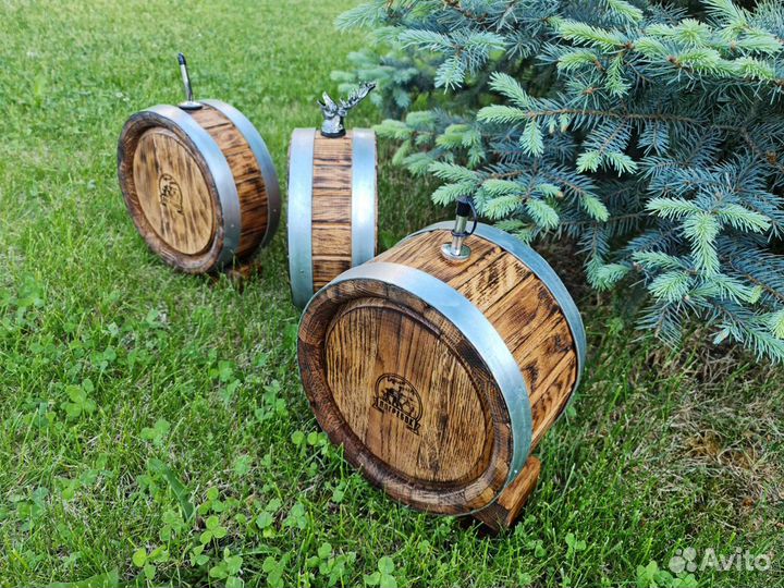 Дубовая бочка от 1 литра