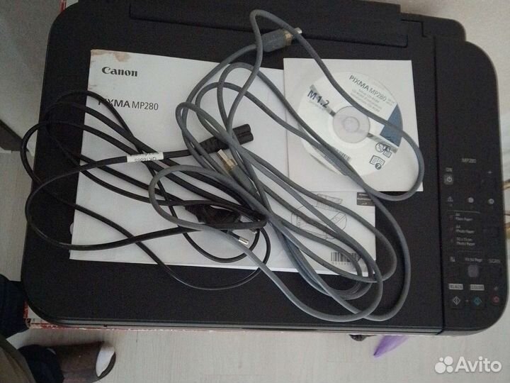 Принтер-сканер canon plxma 280