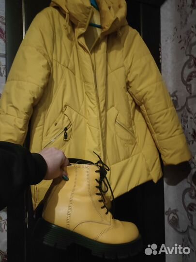 Прекрасная модная, зимняя куртка