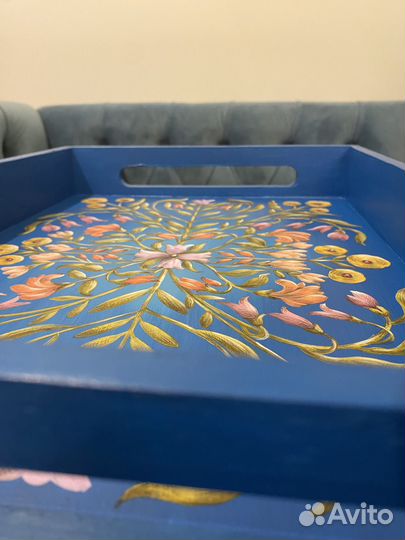 Поднос деревянный