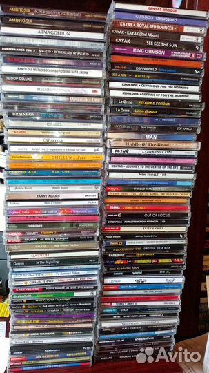 CDs, компакт-диски, Классика, progressive rock-4