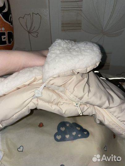 Зимний конверт в коляску