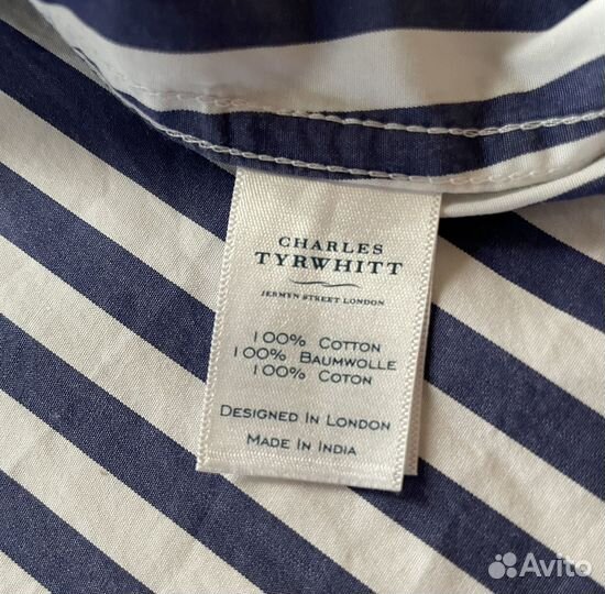 Рубашка Charles Tyrwhitt оригинал M-L oldmoney