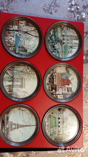 Подставки под стаканы